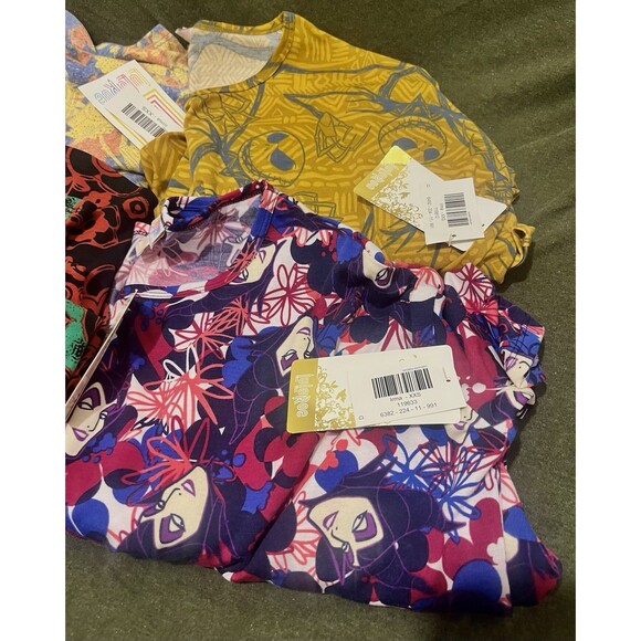Lularoe Bundle Lot Of 7 Size XXS Irma Tops Shirts NWT New Disney - Picture 4 of 4
